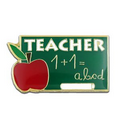 School Pin - School - Teacher Chalkboard Pin